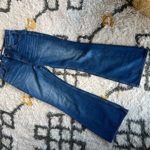 Levi's Dark Blue Flare Leg Jeans